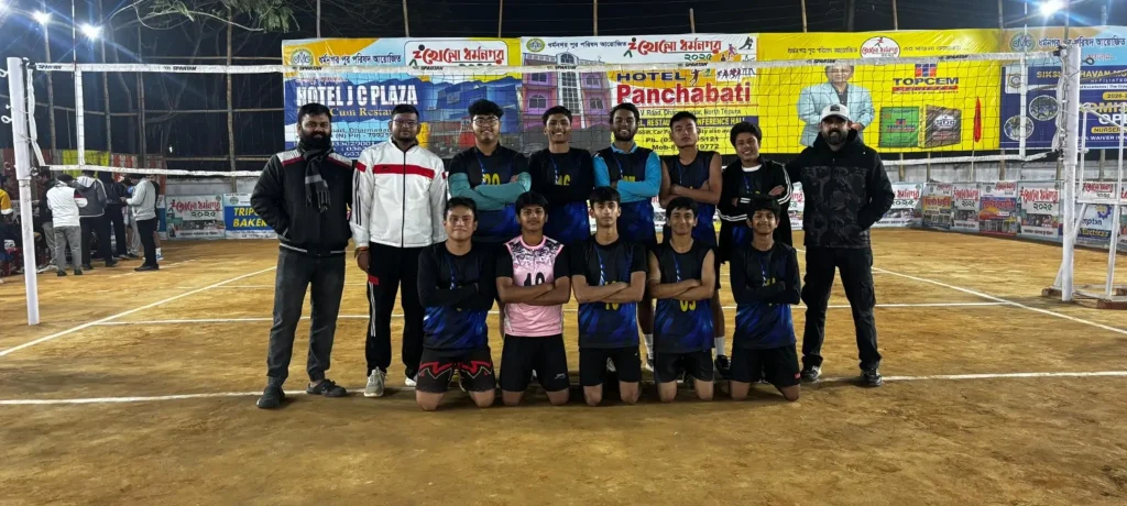 Our Volleyball Team won the Final Match!